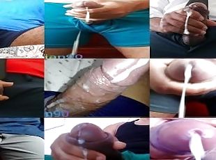 Cumshot Compilation 2021 - Male Moaning Orgasm, Jerking Off With Hu...