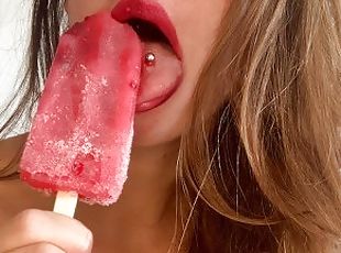 Some content from OnlyFans. Sucking an ice cream, masturbation and ...