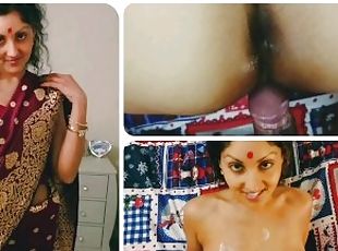 Hindi porn - indian saree bhabhi has hardcore sex with devar and ge...