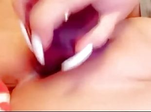 gros-nichons, amateur, jouet, latina, ejaculation-interne, pute, gode, solo