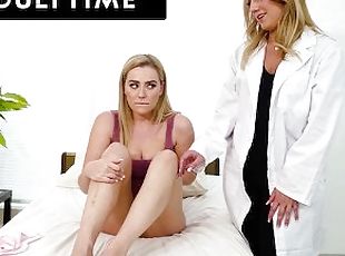 ADULT TIME - Perfect Blonde Blake Blossom Fucks Her Nurse For A Sic...