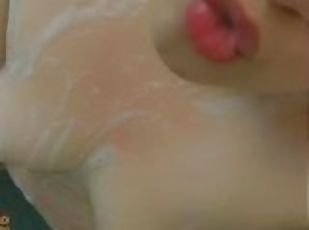 buntut, mandi, bapa, amateur, perempuan-jelita, remaja, orang-latina, mandi-shower, solo, bapa-daddy