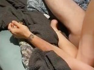 menipu, isteri, amateur, milfs, ibu, orang-german, pasangan, bertiga, suami, rambut-kuning