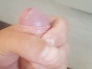 Fucking my hand WITH MY HARD LONG COCK