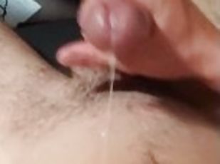 Daddy Cums All Over Himself And Wishes You Were Here To Lick It Off...