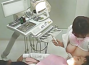 Vicious Japanese Dentist Jerks Off Her Clients While They Suck Her ...