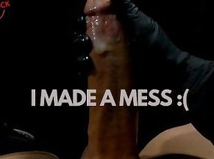 Stroking Big White Cock for POV Solo Male Masturbation Cumshot with...