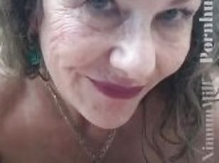 Hungry Mature Milf Cock Worship & Oral Creampie Outdoors POV Tease ...