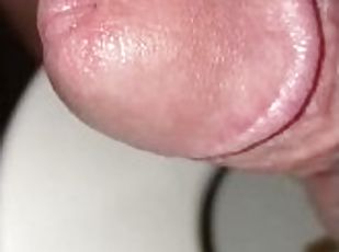 Rubbing on myself, precum