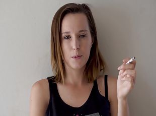 fetisj, alene, røyking