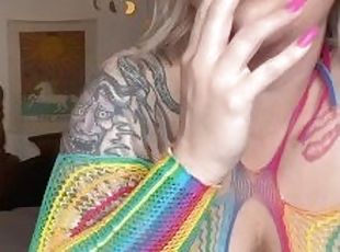 pussy, amatør, pornostjerne, bbw, lubben, blond, fetisj, alene, røyking, tattoo