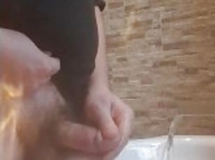 baignade, masturbation, amateur, mature, gay, solo