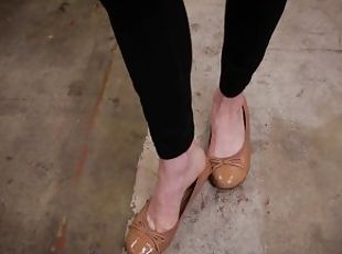 amateur, pieds, sale, fétiche, solo, talons-hauts, orteils