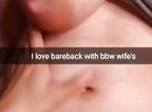 I love when your wife ride on my cock bareback until creampie - Cuc...