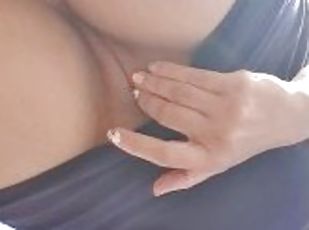 gros-nichons, masturbation, orgasme, public, giclée, amateur, plage, trio, seins, solo