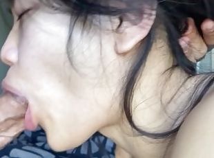 asian, pelajar, menghisap-zakar, orang-jepun, deepthroat, merangkap, cantik, gagging, cina, cantik-gorgeous