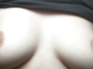 tetas-grandes, pezones, jóvenes18, cachonda, natural, tetas, blanca, calientapollas