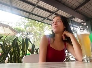 masturbation, orgasme, public, jouet, petit-ami