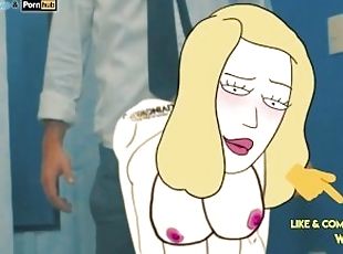 RICK & MORTY Beth Smith / Sanchez MILF 2D Real Cartoon Big Ass ANIM...