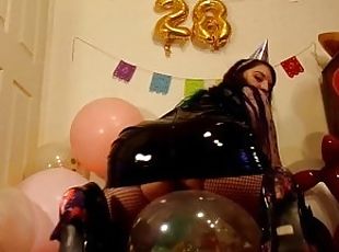 HD Latex Dominatrix LOONER BALLOON INFLATABLES BIRTHDAY!B2P&PussySt...