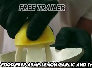 Gloved Food Prep ASMR Lemon Garlic and Thyme Trailer by Houndstooth...