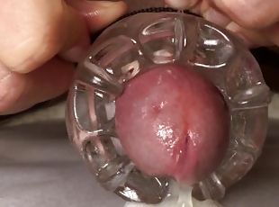 orgasme, amatør, udløsning, creampie, sperm, fetish, massiv, solo