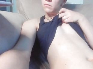 Dick in Gym Shorts FTM Trans Man