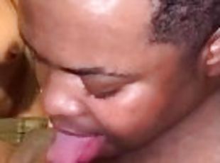 Black Cuckold Chub & Ebony Princess Enjoy Dick & Ass