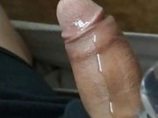 OILING UP THICK COCK PINK TIP