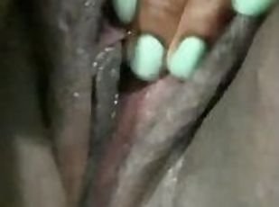 extrem, masturbare-masturbation, pasarica, amatori, negresa, solo, uda