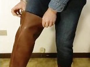 masturbation, vieux, amateur, pieds, culotte, jeune-18, italien, plus-agée, solo, jeans