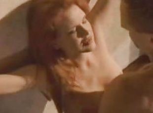 Redhead Regina Russell Giving Head To a Lucky Dude