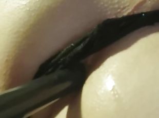 masturbation, amateur, anal, jouet, gay, black, fétiche, solo, string