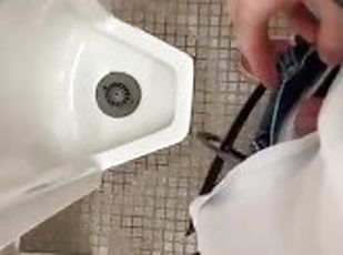 Peeing In Public Bathroom