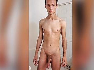 asyalı, mastürbasyon-masturbation, üstüneyüzüne-boşalma, genç, ibne, birdenbire, meni, tek-kişilik, twink-genç-kılsız-adam, gerçeklik