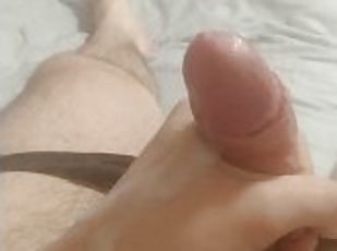 white cock cums to porn