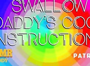 Swallow Daddy's Cock Like a Good Girl - Dom Audio Porn