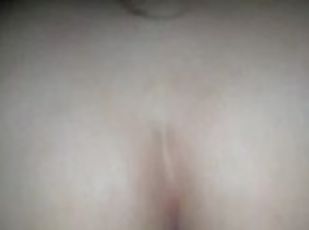 cul, amateur, anal, ados, jouet, brunette