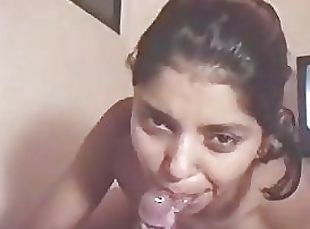 Sexy Amateur Indian GF Sucking Cock and Getting Facialized Compilat...
