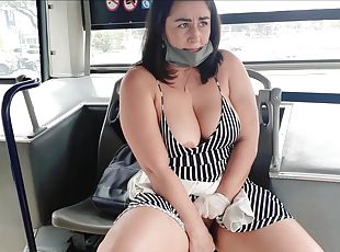 Stranger Controls My Vibrator Till I Squirt On The Bus+then Steals ...