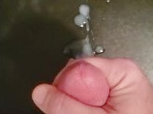 masturbation, amateur, ejaculation-sur-le-corps, branlette, ejaculation, fétiche, solo, bite