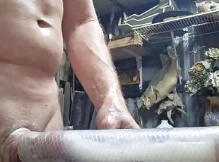 Want to see my MONSTER COCK perform his pipe trick and to change co...