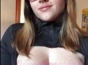 cul, gros-nichons, amateur, compilation, solo