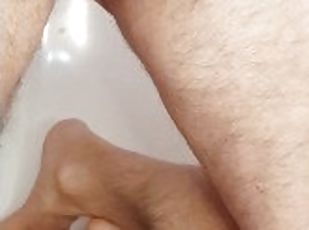 Butt-naked, hot wanking action for 30 minutes..long,teasing build u...