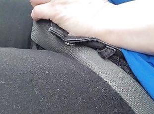 masturbation, orgasme, public, amateur, babes, maman, voiture, mère, blanc, brunette