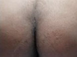 cul, grosse, orgasme, amateur, ébène, jouet, belle-femme-ronde, chevauchement, gode, solo