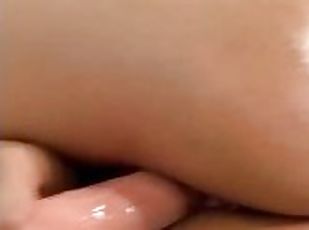 Ana Diamonds Sexy Latina Ass Fucks Her Pussy Until its Gushing with...