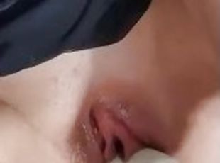 gros-nichons, masturbation, amateur, mature, française, solo, brunette, réalité