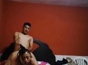 Morena tmida Follada dura por el culo con gemidos y mltiples orgasm...