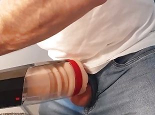 Sucked the Cum out of me ? Hot Sex Toy review fucks Hot Guy up..Wow!! ????